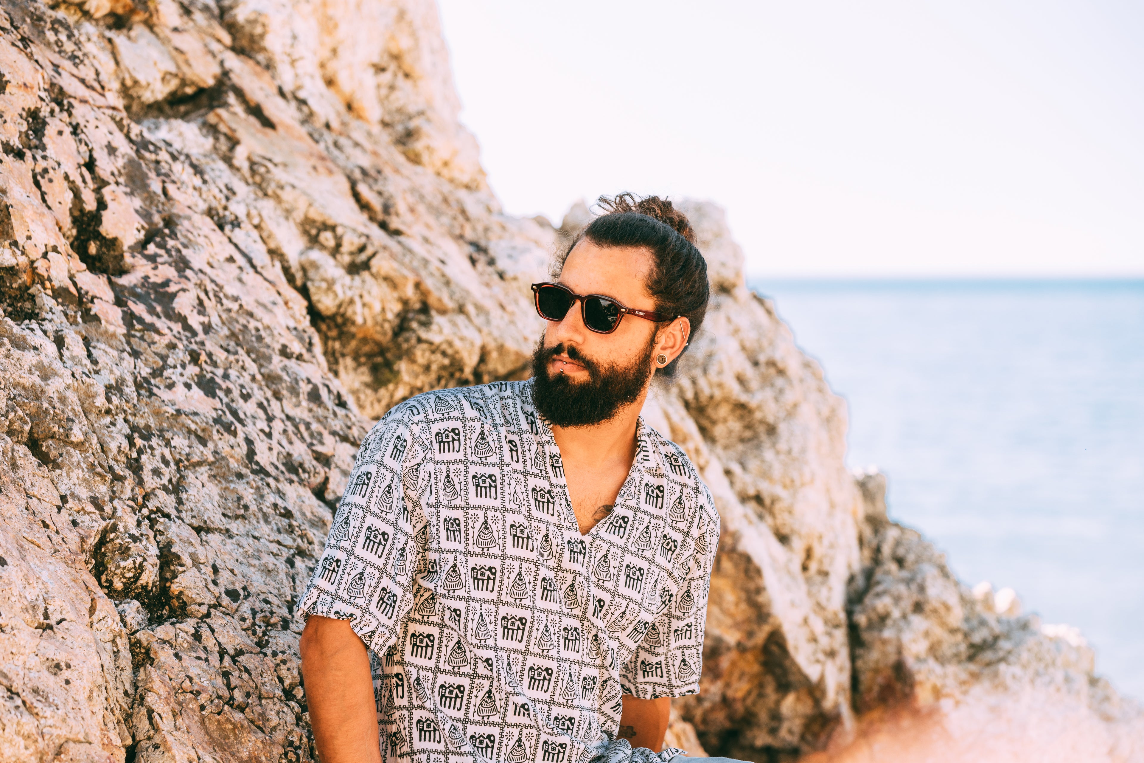 Sustainable Eco-friendly Sunglasses NEDA MODEL Oceanides Eyewear