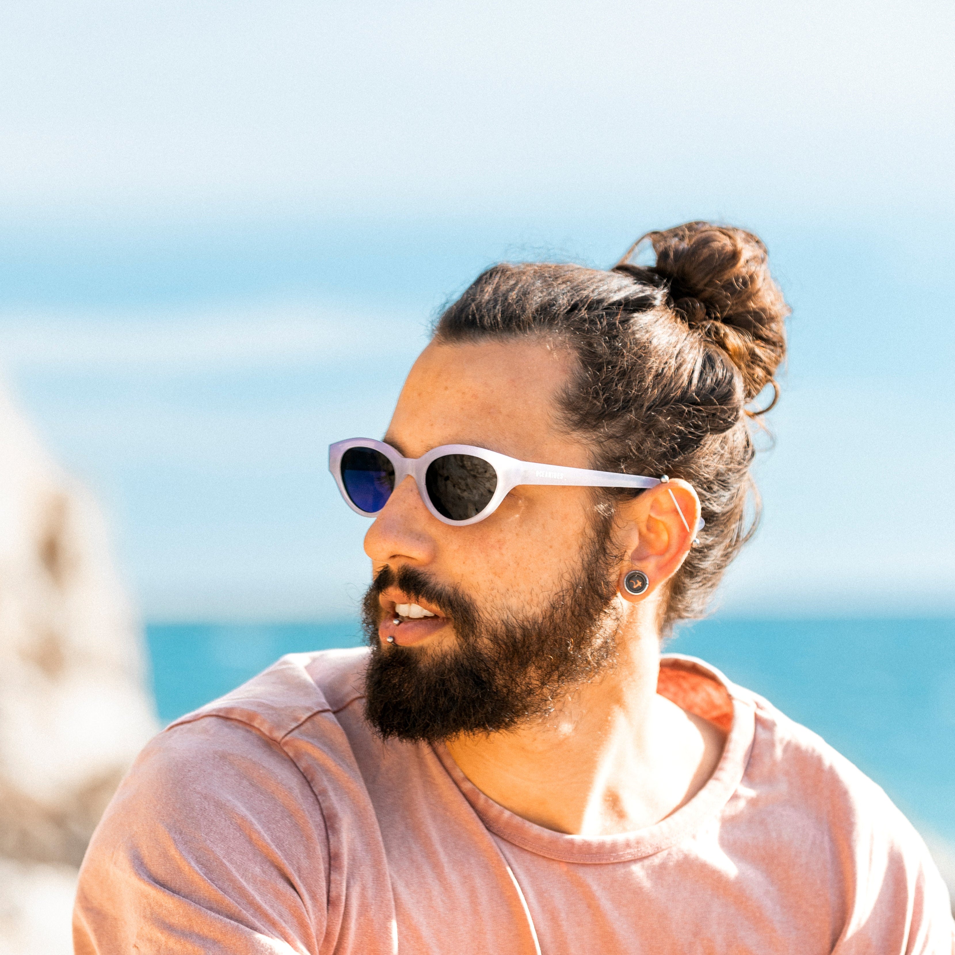 Sustainable Eco-friendly sunglasses EUDOLA MODEL Oceanides Eyewear