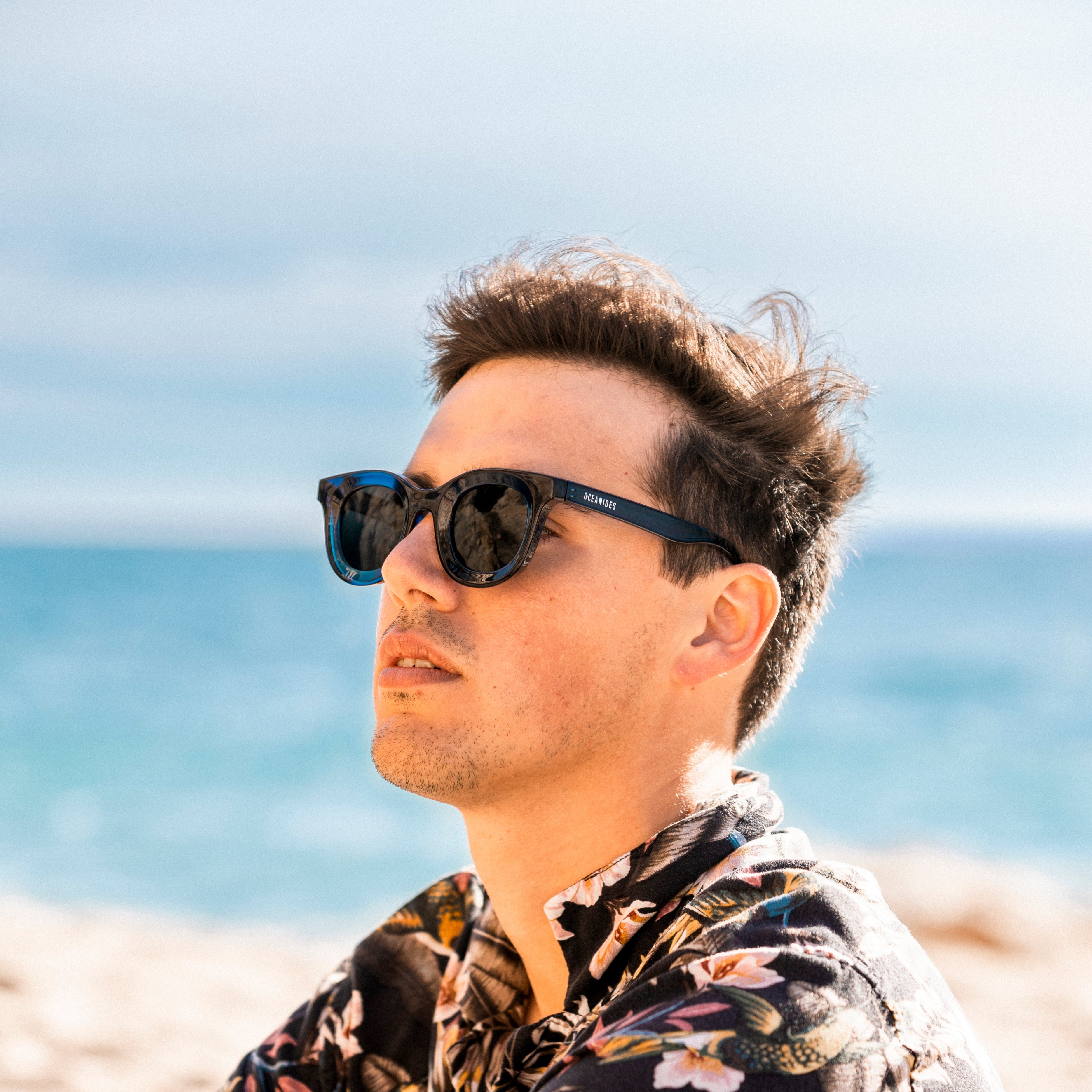 Sustainable Eco-friendly Sunglasses LIBIA MODEL Oceanides Eyewear