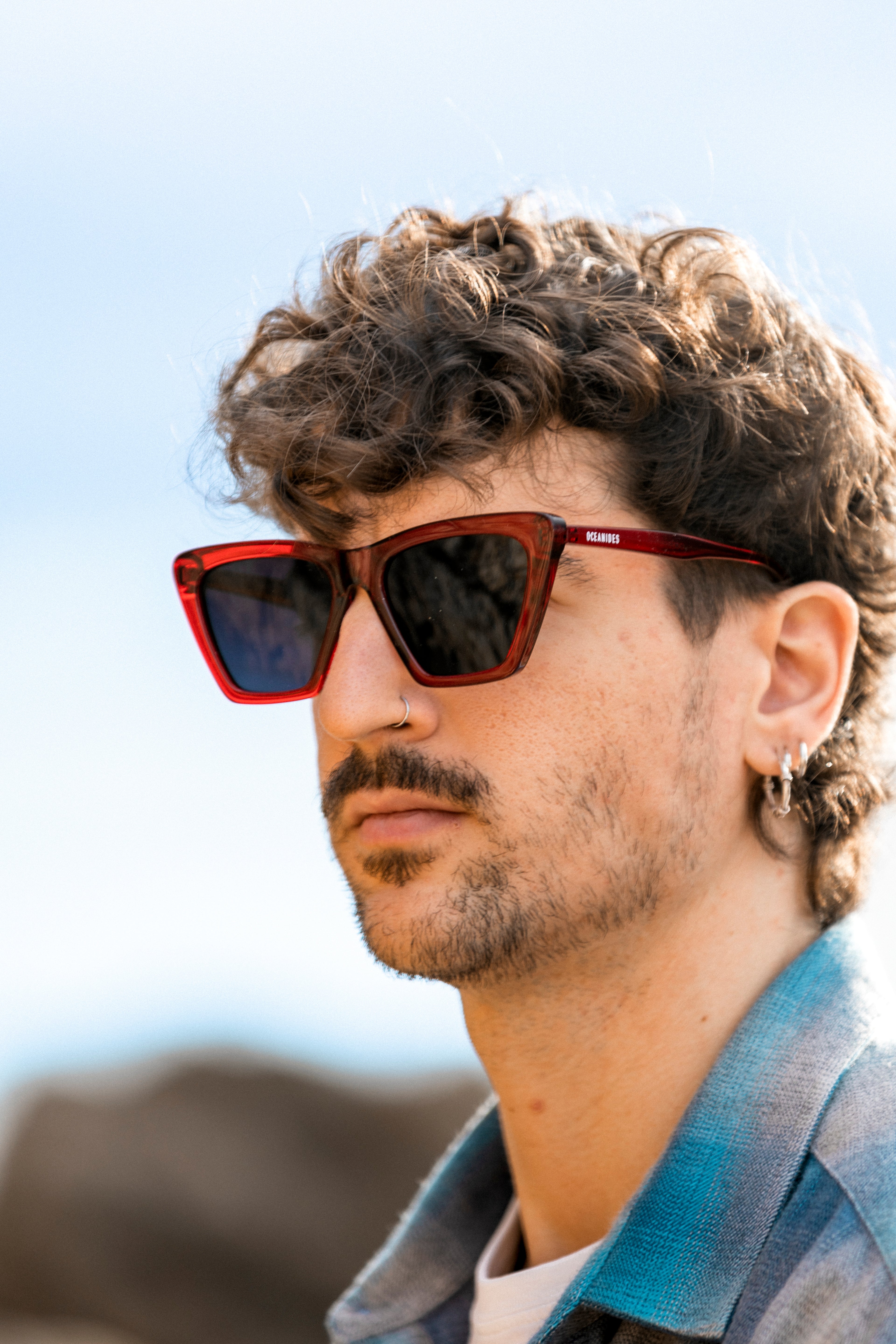 Sustainable Eco-friendly Sunglasses PERSE MODEL Oceanides Eyewear