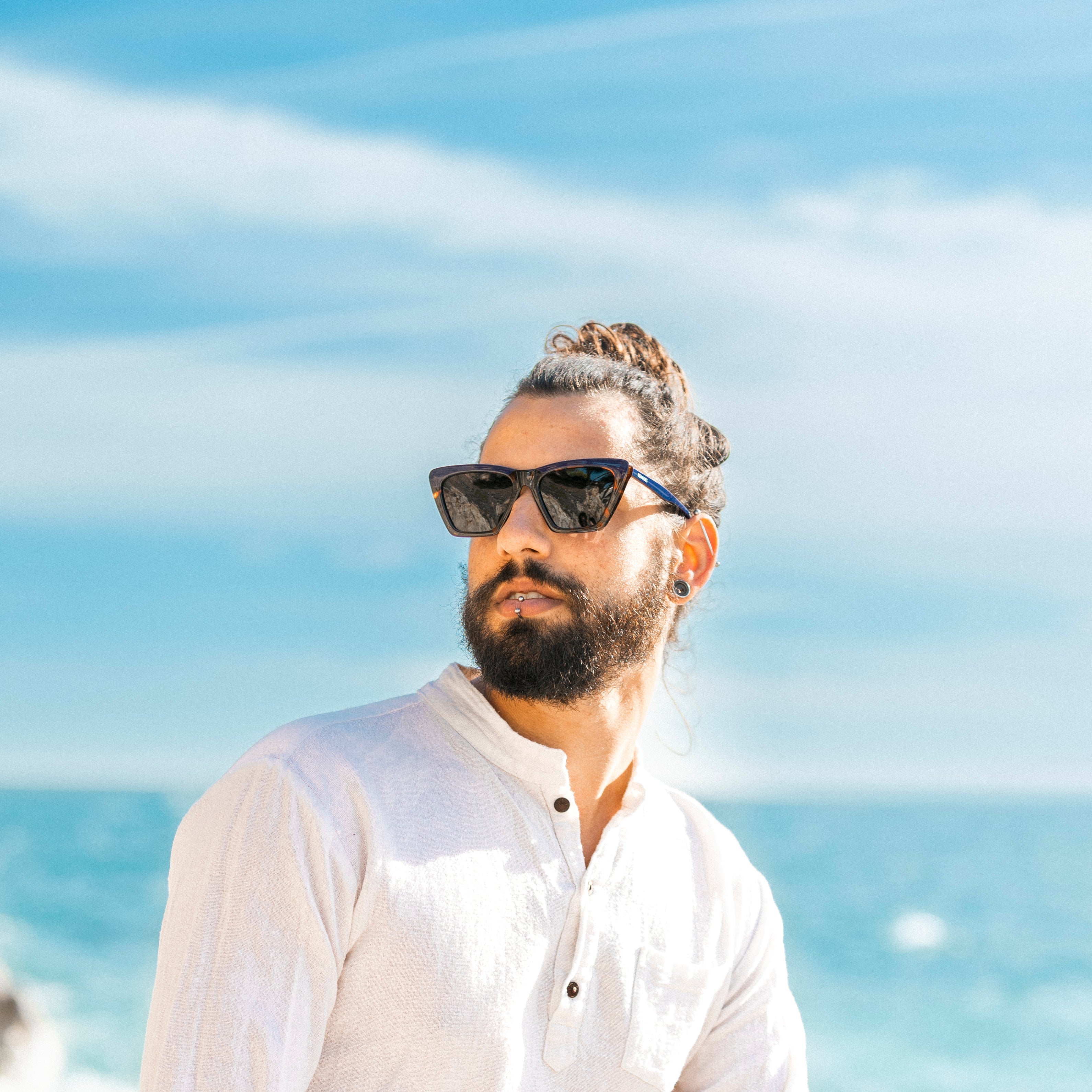 Sustainable Eco-friendly Sunglasses PERSE MODEL Oceanides Eyewear