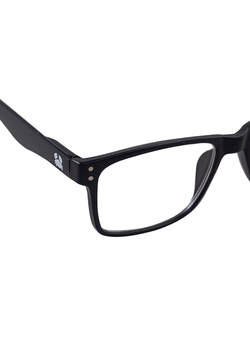 Eco-friendly Reading glasses HIPO MATTE BLACK MODEL Oceanides Eyewear
