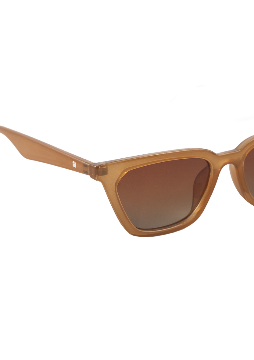 Eco-friendly sunglasses ETNA LOW BROWN MODEL Oceanides Eyewear