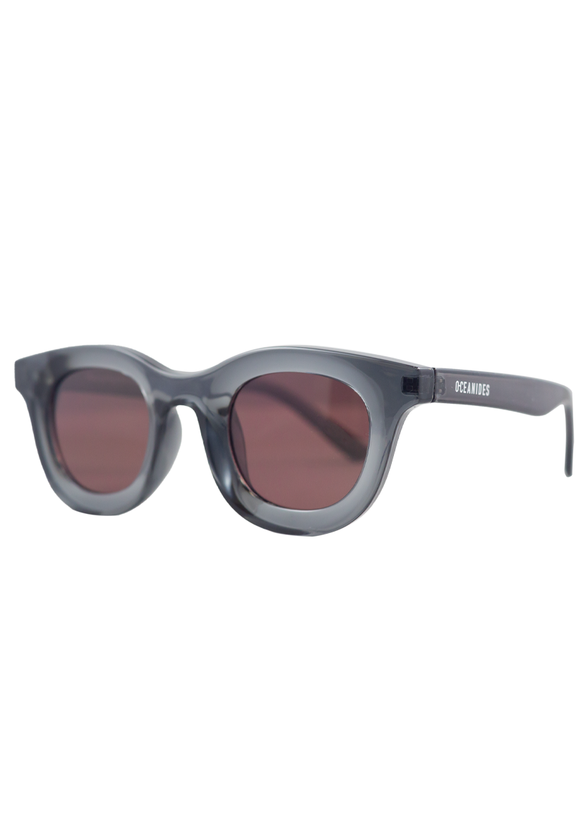 Eco-friendly Sunglasses LIBIA CRYSTAL GRAY MODEL Oceanides Eyewear