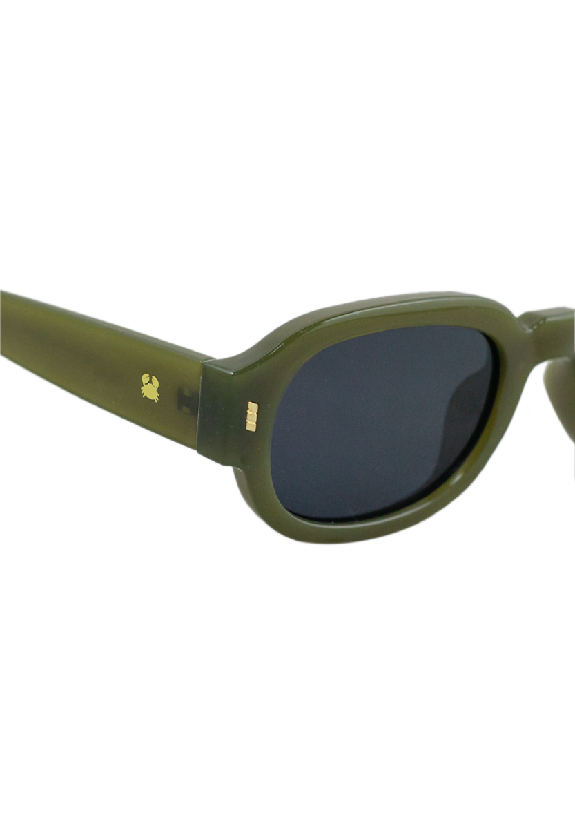 Eco-friendly Sunglasses MELIBEA GREEN Model Oceanides Eyewear