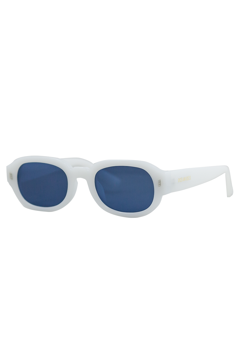 Eco-friendly Sunglasses MELIBEA WHITE Model Oceanides Eyewear