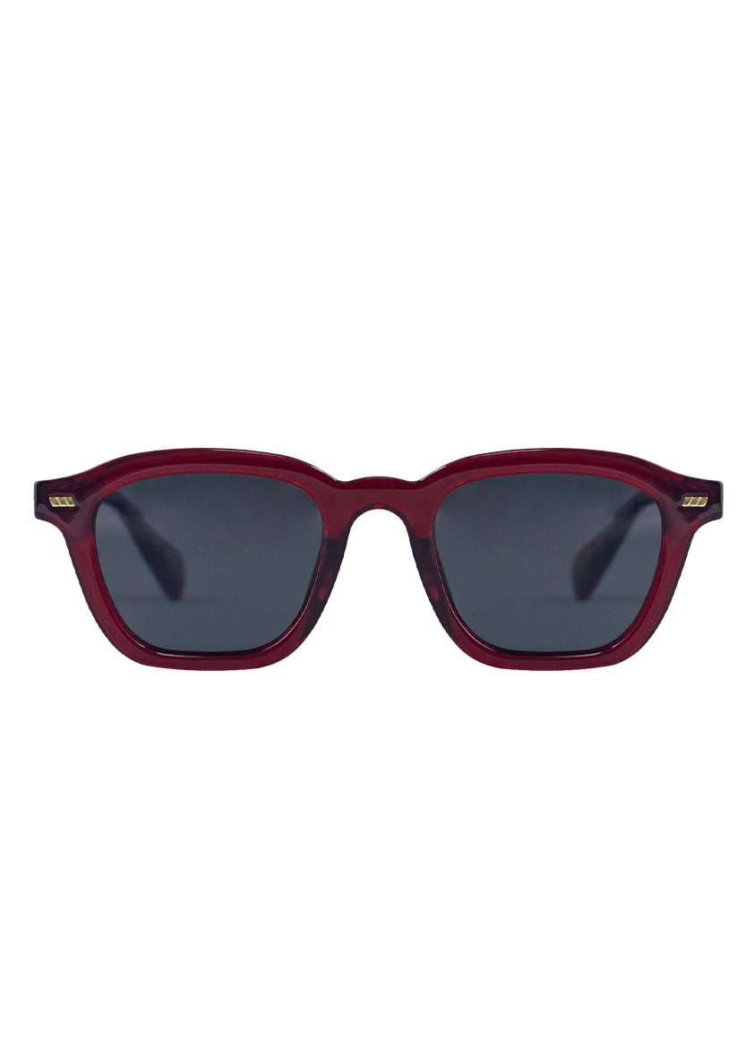 Eco-friendly Sunglasses NEDA CRYSTAL RED Model Oceanides Eyewear