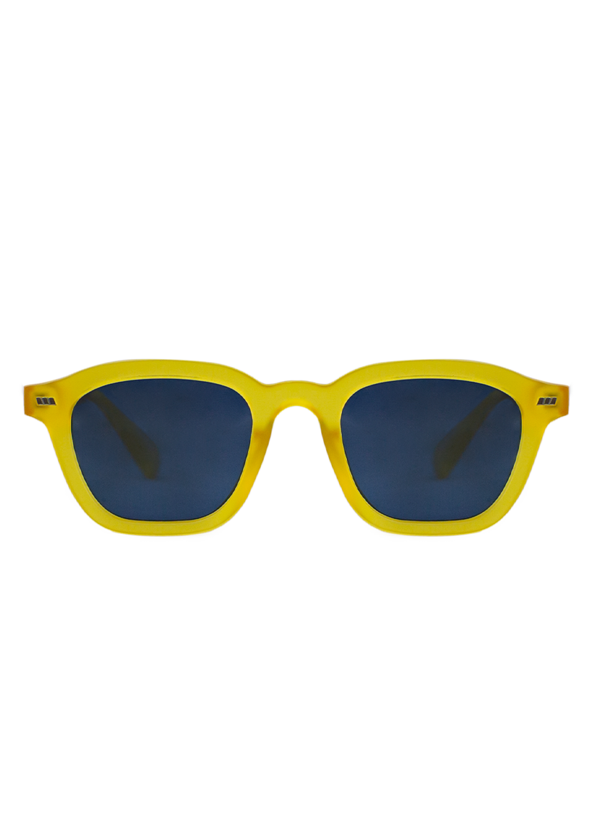 Eco-friendly Sunglasses NEDA YELLOW FROSTED Model Oceanides Eyewear