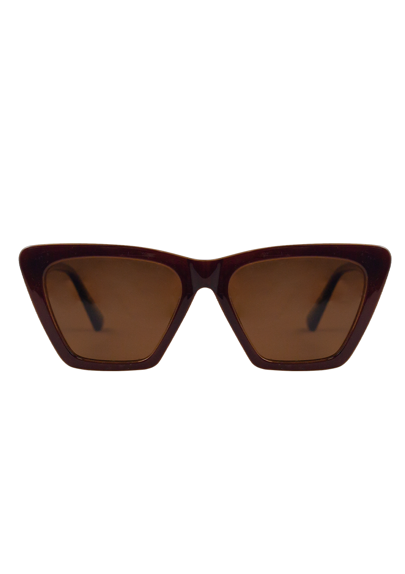 Eco-friendly Sunglasses PERSE DOBLE BROWN MODEL Oceanides Eyewear