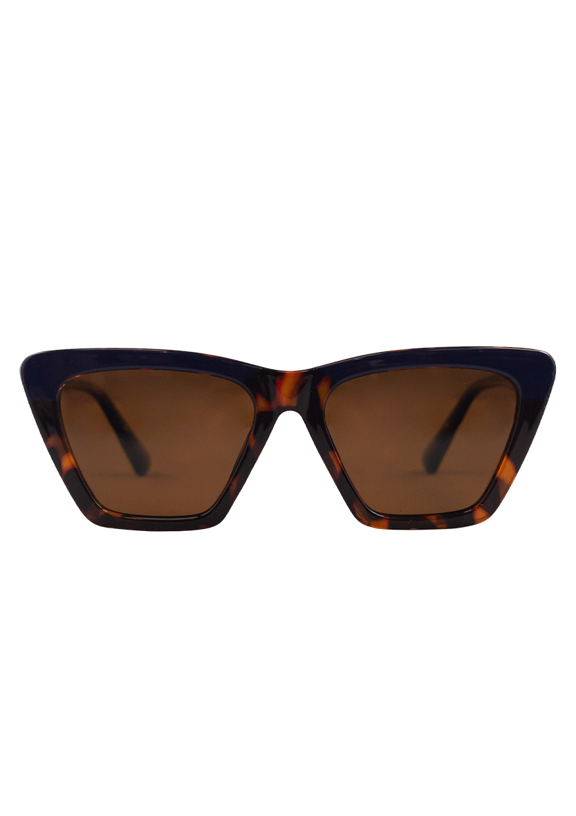 Eco-friendly Sunglasses PERSE TORTOISE DARK BLUE MODEL Oceanides Eyewear