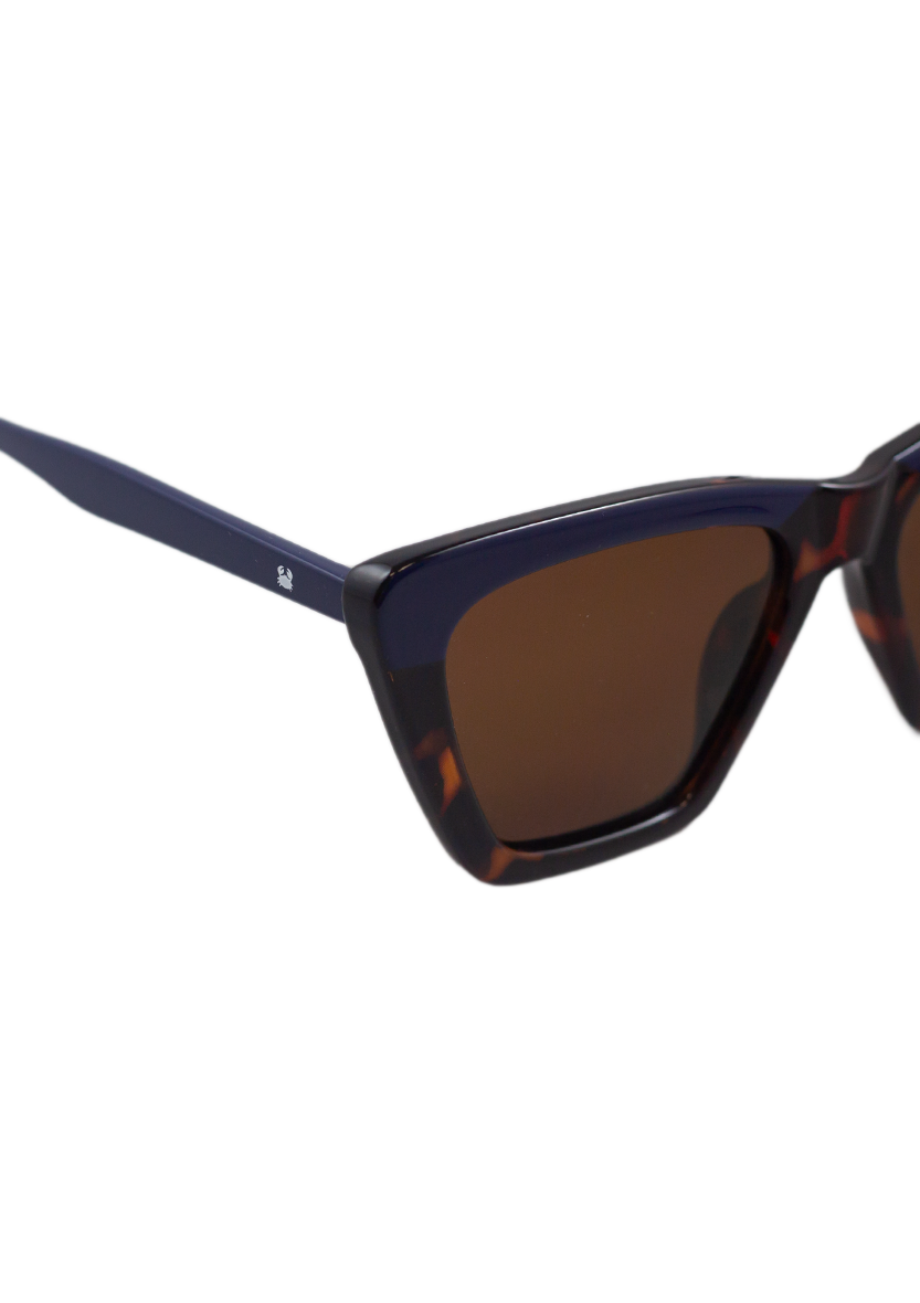 Eco-friendly Sunglasses PERSE TORTOISE DARK BLUE MODEL Oceanides Eyewear