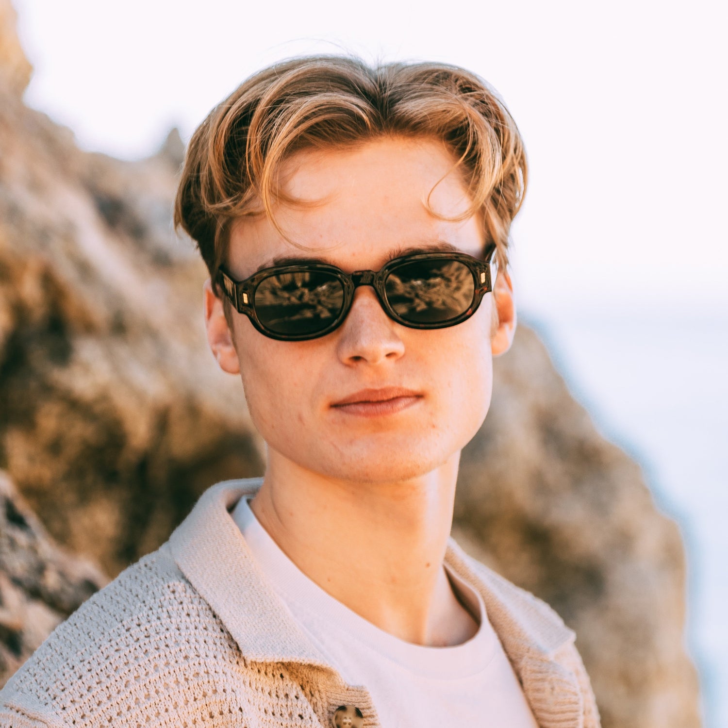 Sustainable Eco-friendly sunglasses MELIBEA MODEL Oceanides Eyewear