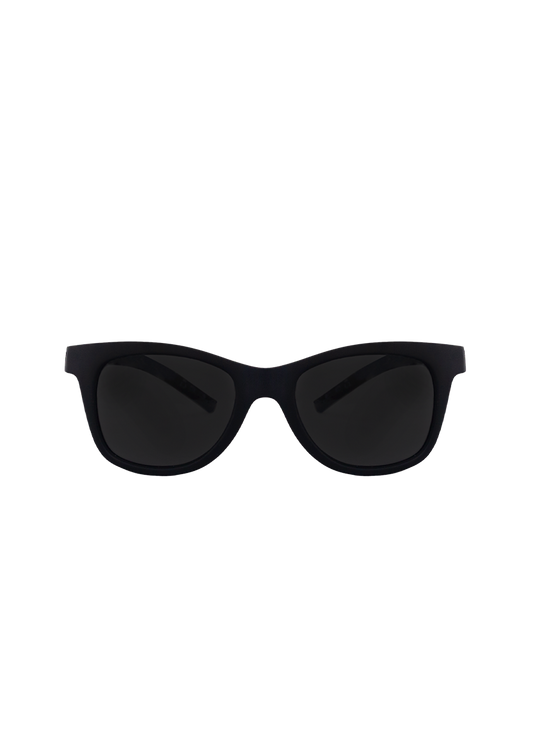 Kids sunglasses sustainable POLIXO BLACK MODEL Oceanides Eyewear