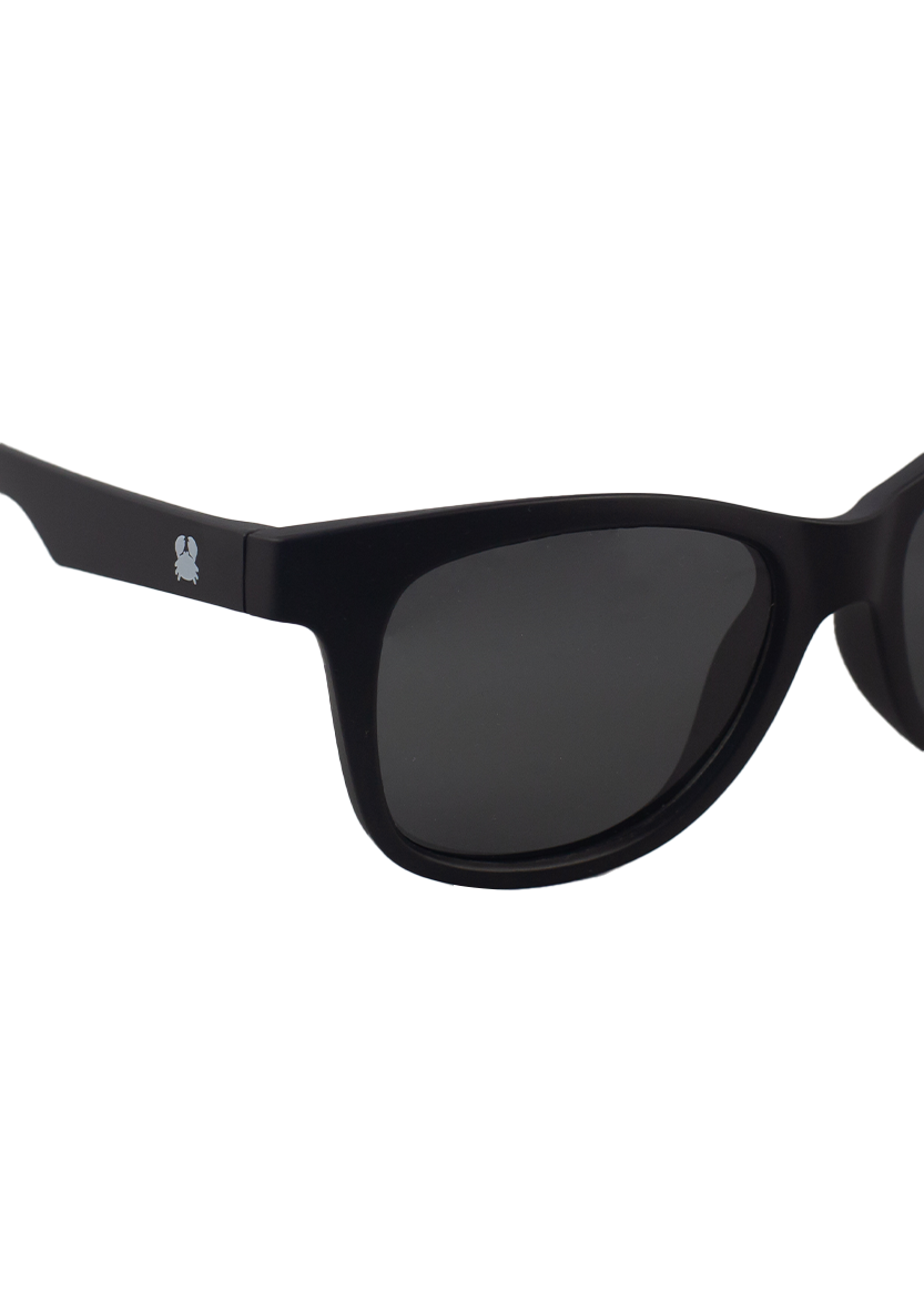 Kids sunglasses sustainable POLIXO BLACK MODEL Oceanides Eyewear