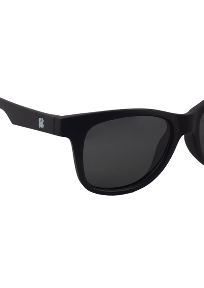Kids sunglasses sustainable POLIXO BLACK MODEL Oceanides Eyewear