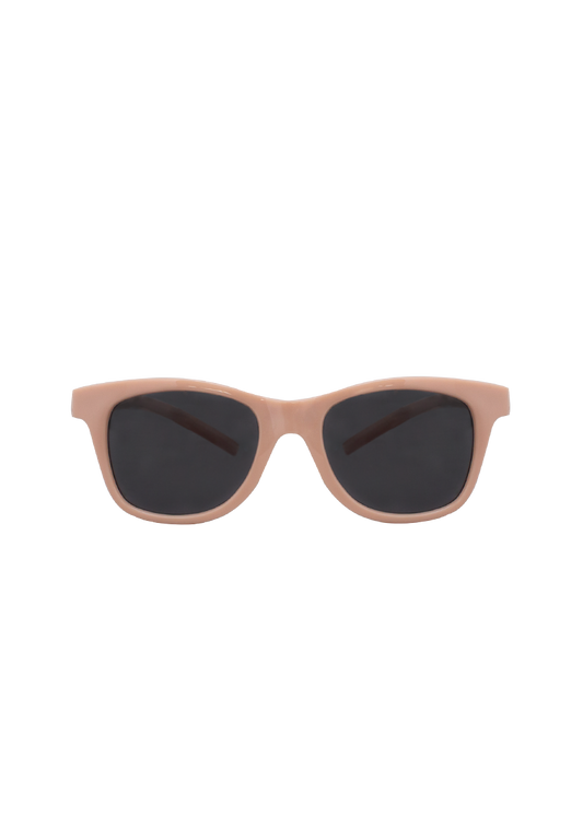 Kids sunglasses sustainable POLIXO SHINY PINK MODEL Oceanides Eyewear