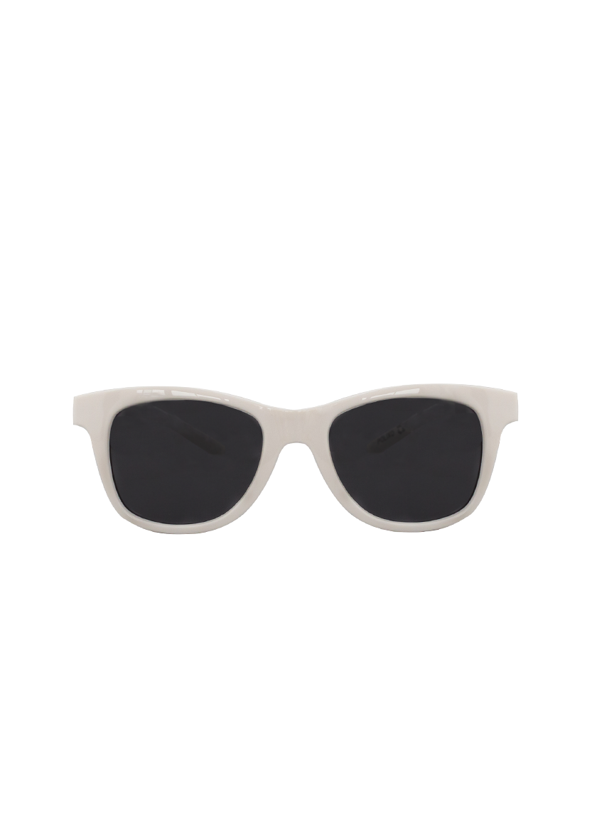 Kids sunglasses sustainable POLIXO SHINY WHITE MODEL Oceanides Eyewear