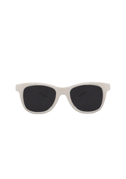 Kids sunglasses sustainable POLIXO SHINY WHITE MODEL Oceanides Eyewear