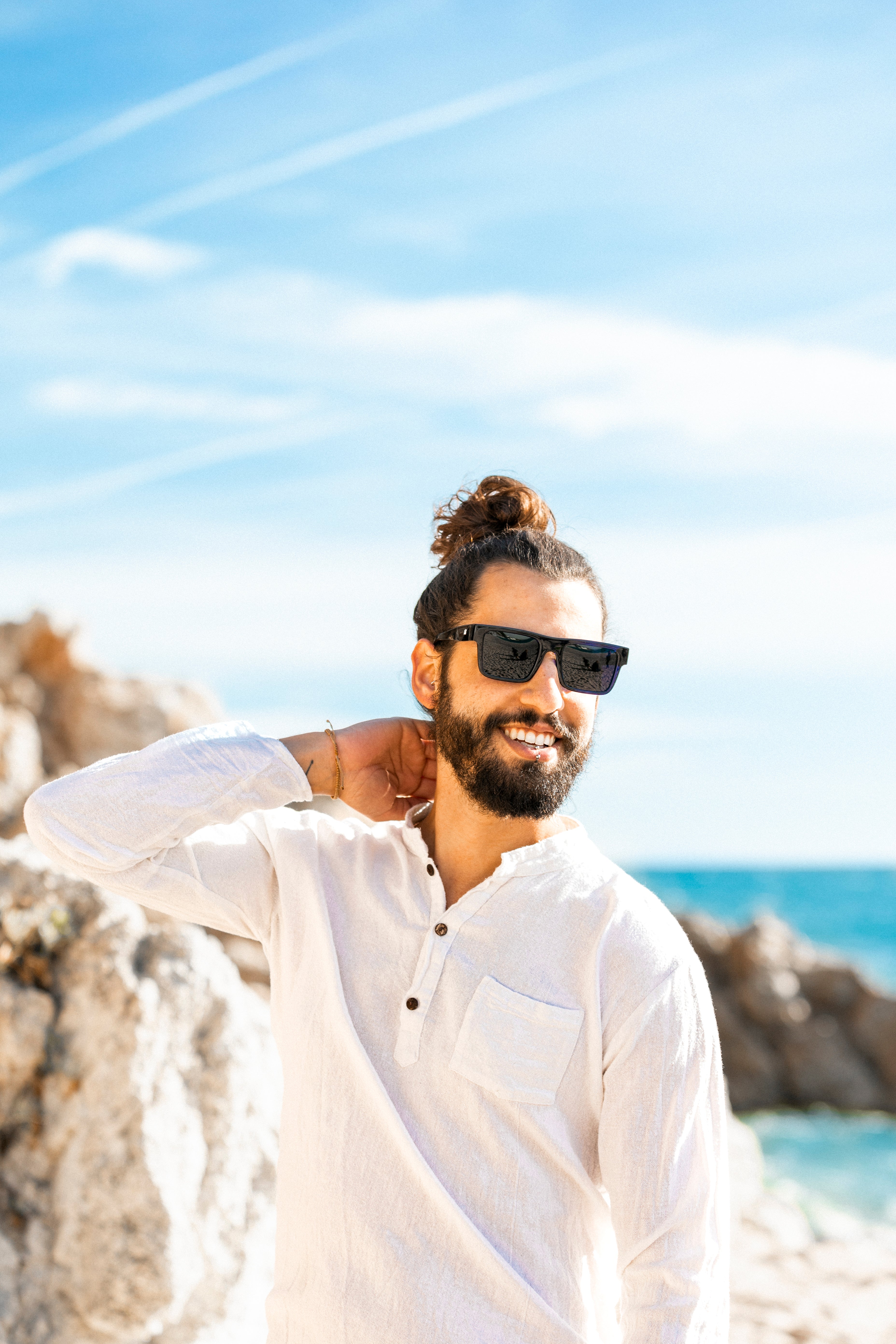 Sustainable Eco-friendly Sunglasses URANIA MODEL Oceanides Eyewear