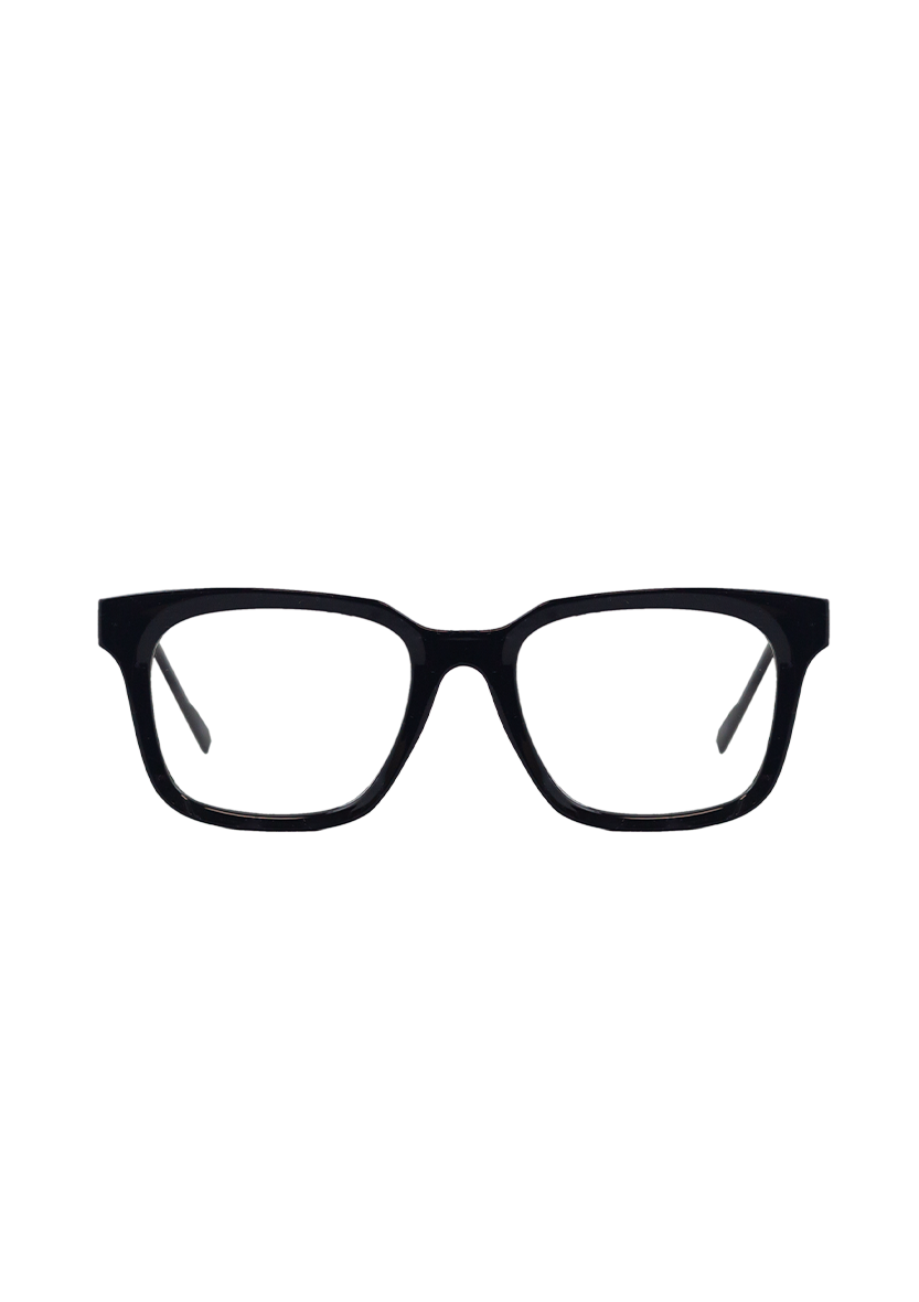 Eco-friendly Reading Glasses ASIA SHINY BLACK MODEL Oceanides Eyewear