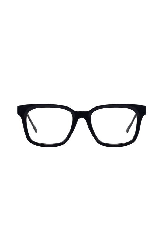 Eco-friendly Reading Glasses ASIA SHINY BLACK MODEL Oceanides Eyewear