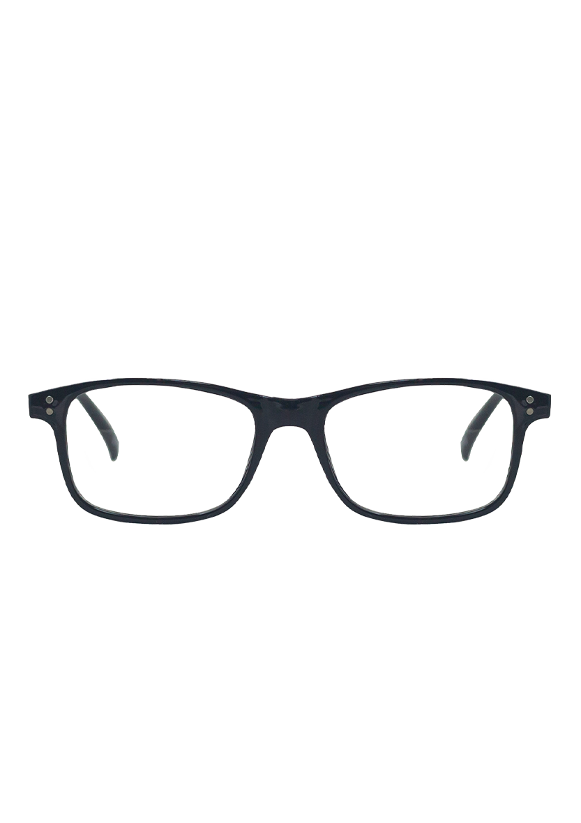 Eco-friendly Reading glasses CALIPSO SHINY BLACK MODEL Oceanides Eyewear