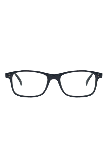 Eco-friendly Reading glasses CALIPSO SHINY BLACK MODEL Oceanides Eyewear