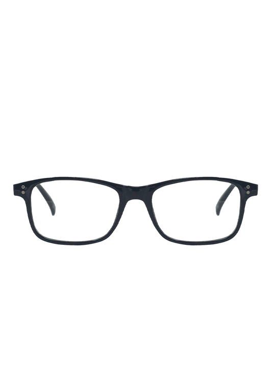 Eco-friendly Reading glasses CALIPSO SHINY BLACK MODEL Oceanides Eyewear