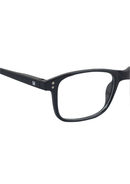 Eco-friendly Reading glasses CALIPSO SHINY BLACK MODEL Oceanides Eyewear