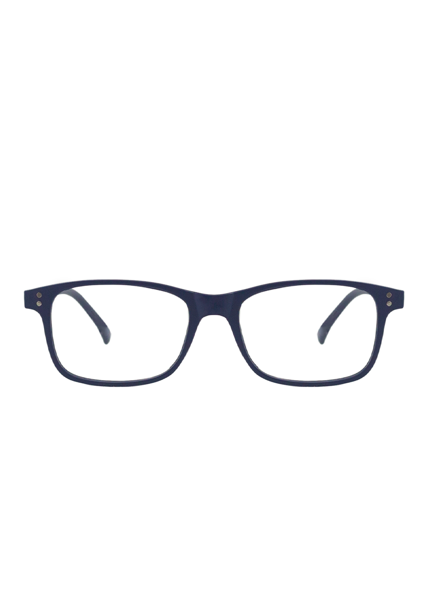 Eco-friendly Reading glasses CALIPSO MATTE DARK BLUE MODEL Oceanides Eyewear
