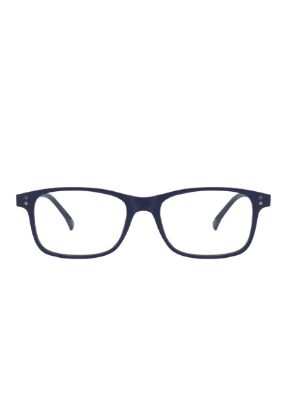 Eco-friendly Reading glasses CALIPSO MATTE DARK BLUE MODEL Oceanides Eyewear
