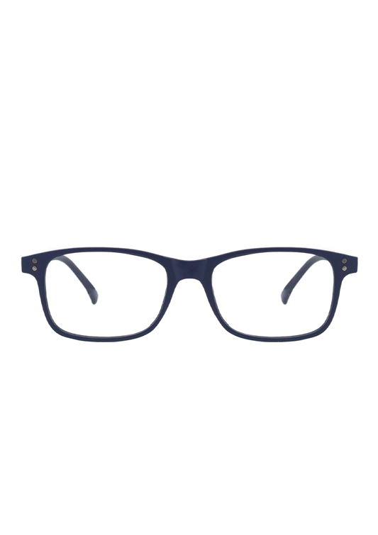Eco-friendly Reading glasses CALIPSO MATTE DARK BLUE MODEL Oceanides Eyewear