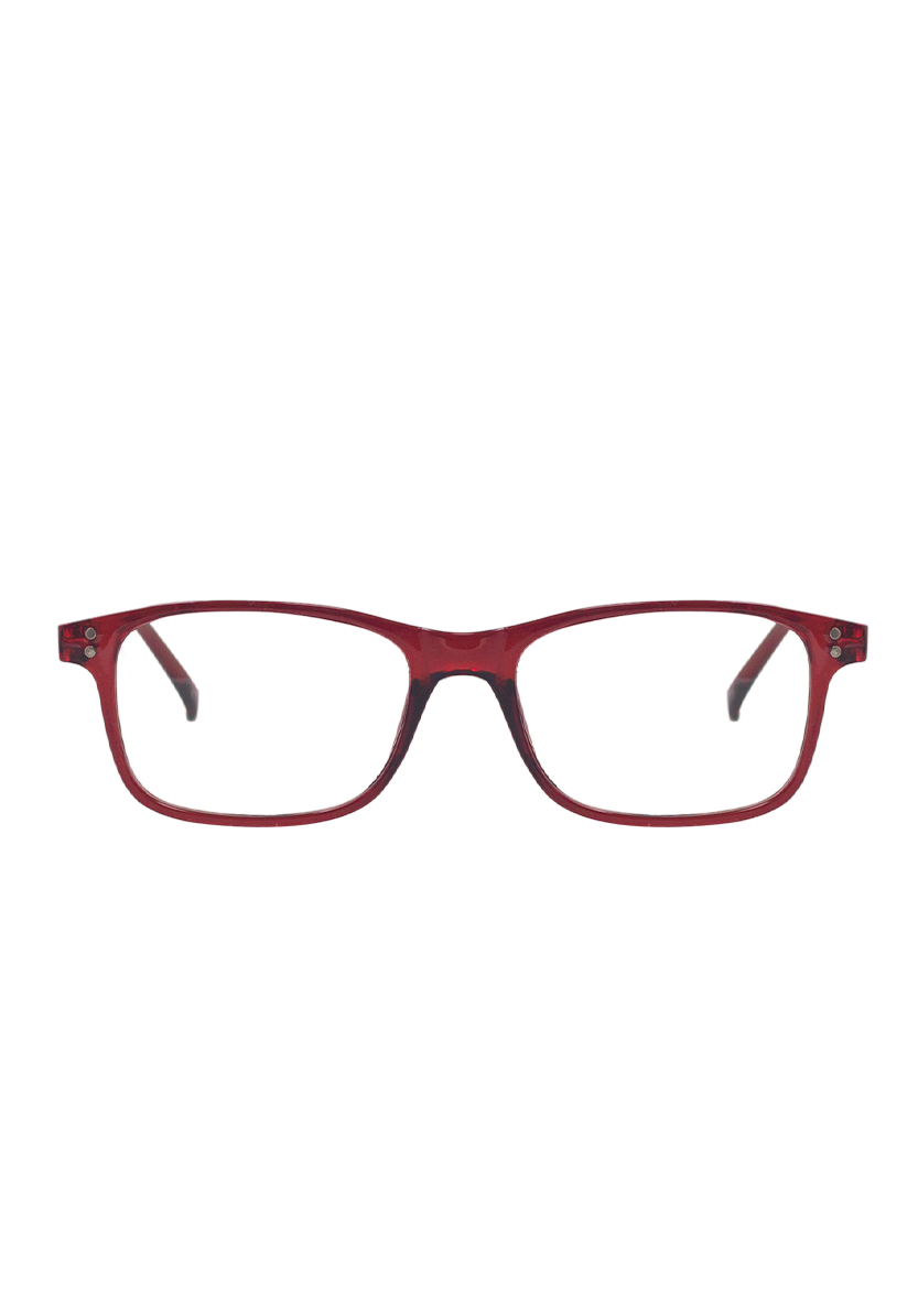 Eco-friendly Reading glasses CALIPSO CRYSTAL RED MODEL Oceanides Eyewear