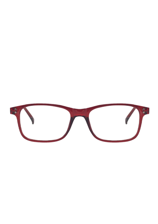 Eco-friendly Reading glasses CALIPSO CRYSTAL RED MODEL Oceanides Eyewear