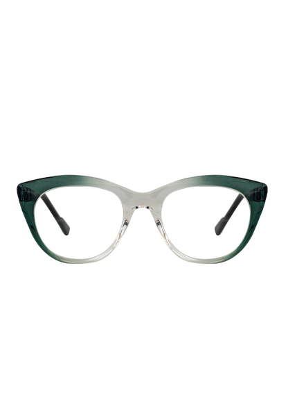 DORIS CRYSTAL GRADIENT GREEN