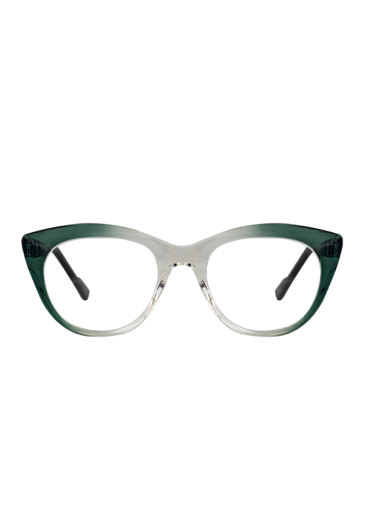 DORIS CRYSTAL GRADIENT GREEN