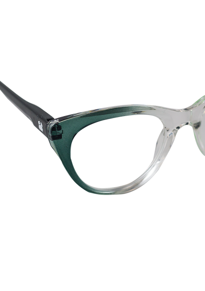 Eco-friendly Reading glasses DORIS GRADUAL GREEN MODEL Oceanides Eyewear