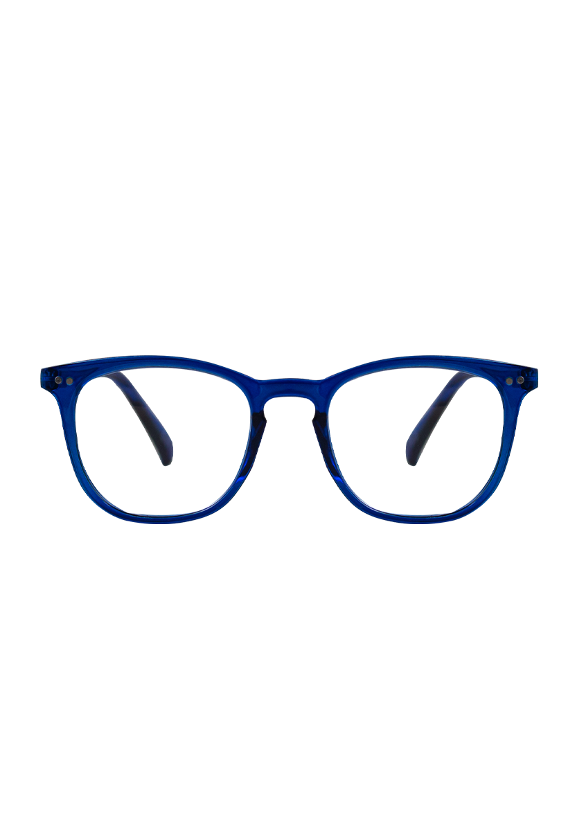 Eco-friendly Reading Glasses EUROPA CRYSTAL DARK BLUE MODEL Oceanides Eyewear