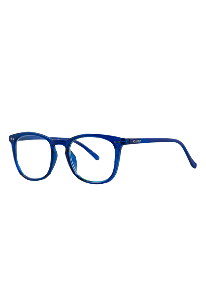 Eco-friendly Reading Glasses EUROPA CRYSTAL DARK BLUE MODEL Oceanides Eyewear