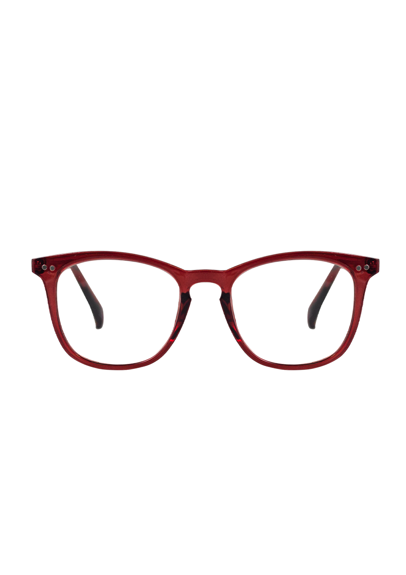 Eco-friendly Reading glasses EUROPA CRYSTAL RED MODEL Oceanides Eyewear