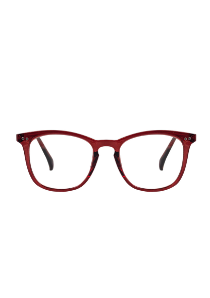 Eco-friendly Reading glasses EUROPA CRYSTAL RED MODEL Oceanides Eyewear