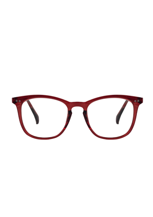 Eco-friendly Reading glasses EUROPA CRYSTAL RED MODEL Oceanides Eyewear