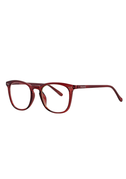 Eco-friendly Reading glasses EUROPA CRYSTAL RED MODEL Oceanides Eyewear