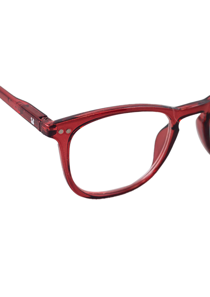 Eco-friendly Reading glasses EUROPA CRYSTAL RED MODEL Oceanides Eyewear