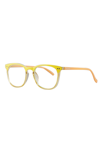 Eco-friendly Reading glasses EUROPA MIX YELLOW MODEL Oceanides Eyewear
