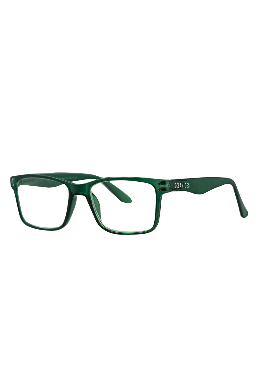 Eco-friendly Reading glasses HIPO SLOW GREEN MODEL Oceanides Eyewear