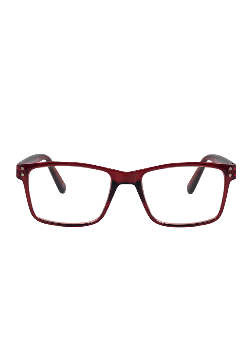 Eco-friendly Reading glasses HIPO CRYSTAL RED Oceanides Eyewear