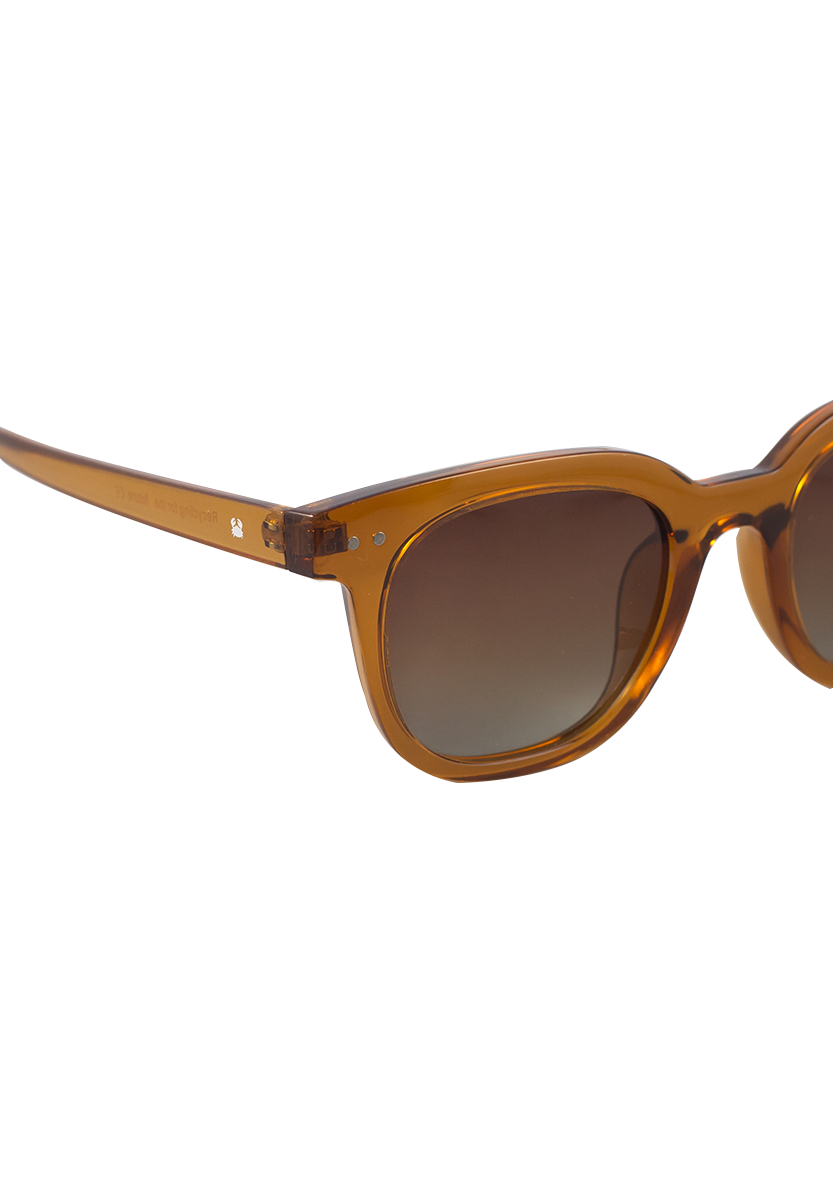 Eco-friendly sunglasses ALTEA CRYSTAL ORANGE MODEL Oceanides Eyewear