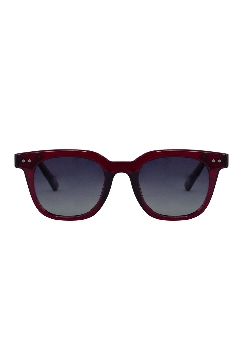Eco-friendly sunglasses ALTEA CRYSTAL RED MODEL Oceanides Eyewear