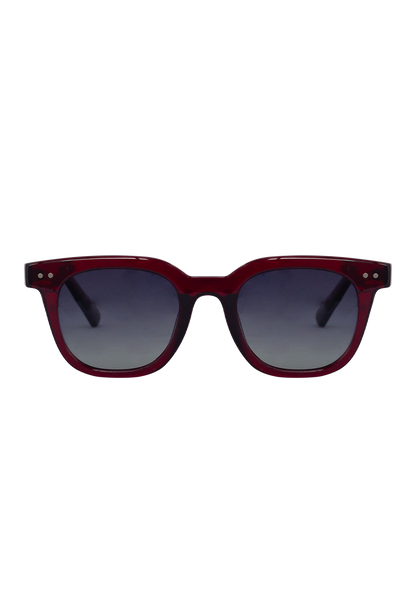 Eco-friendly sunglasses ALTEA CRYSTAL RED MODEL Oceanides Eyewear